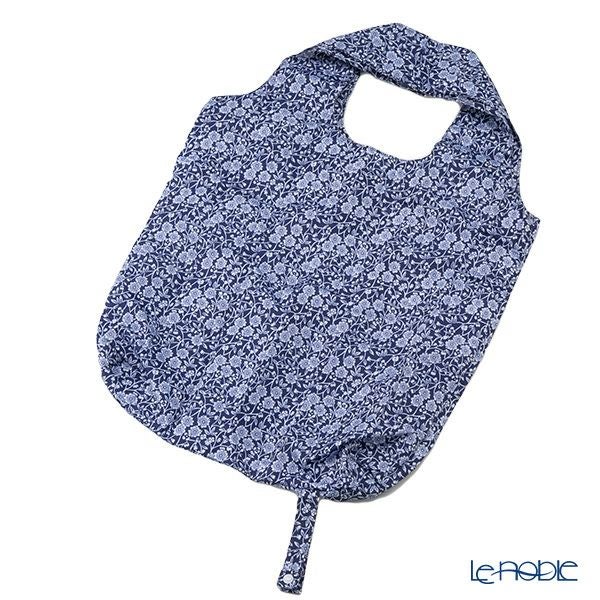 バーレイ ブルーキャリコ エコバッグ 37.5×41cm ポリエステル100%