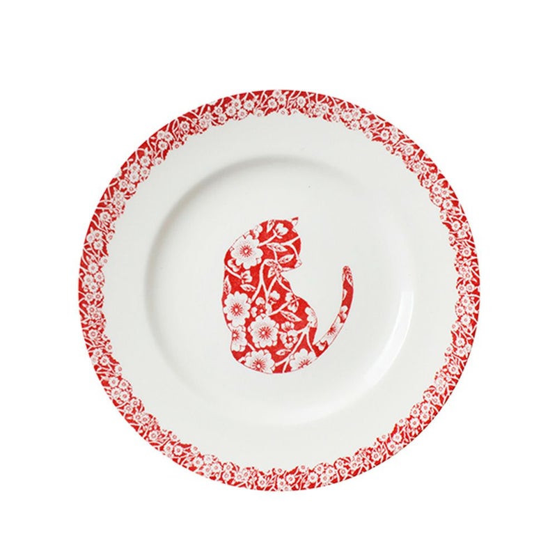 バーレイ キャリコキャット レッド プレート 17.5cm