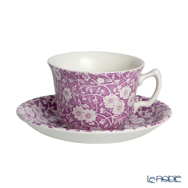 バーレイ ブロッサムキャリコ ティーカップ＆ソーサー 220ml