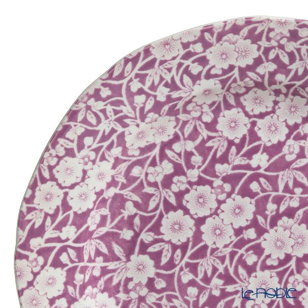 バーレイ ブロッサムキャリコ プレート21.5 cm