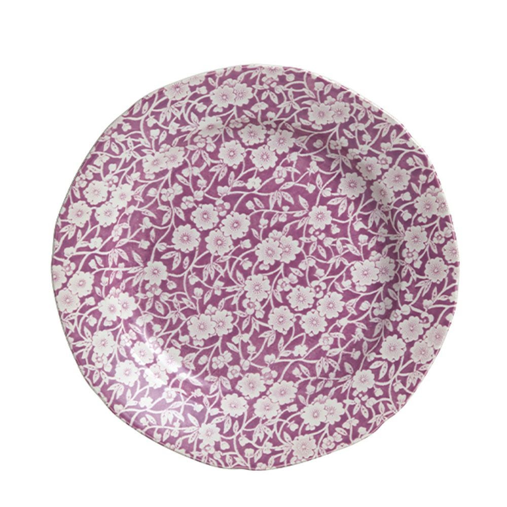 バーレイ ブロッサムキャリコ プレート21.5 cm