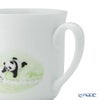 大倉陶園 パンダ親子 縁起物語 マグカップ 小川の出会い C310-1／124C