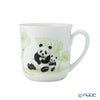 大倉陶園 パンダ親子 縁起物語 マグカップ 雨上がりにこんにちは C310-2／124C