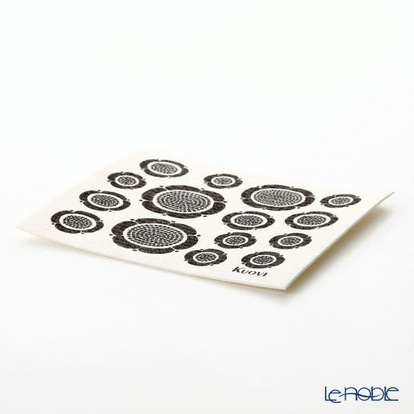 Kuovi クオヴィ キッチンワイプ サンデーモーニング（スンヌンタイ／SUNNUNTAI） ブラック