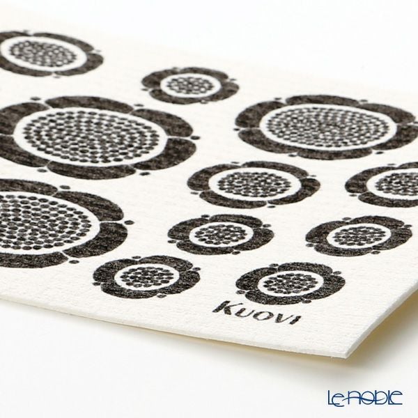 Kuovi クオヴィ キッチンワイプ サンデーモーニング（スンヌンタイ／SUNNUNTAI） ブラック