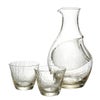 東洋佐々木ガラス 高瀬川 琥珀 冷酒セット G604-M72 カラフェ 300ml×1＆杯 80ml×2