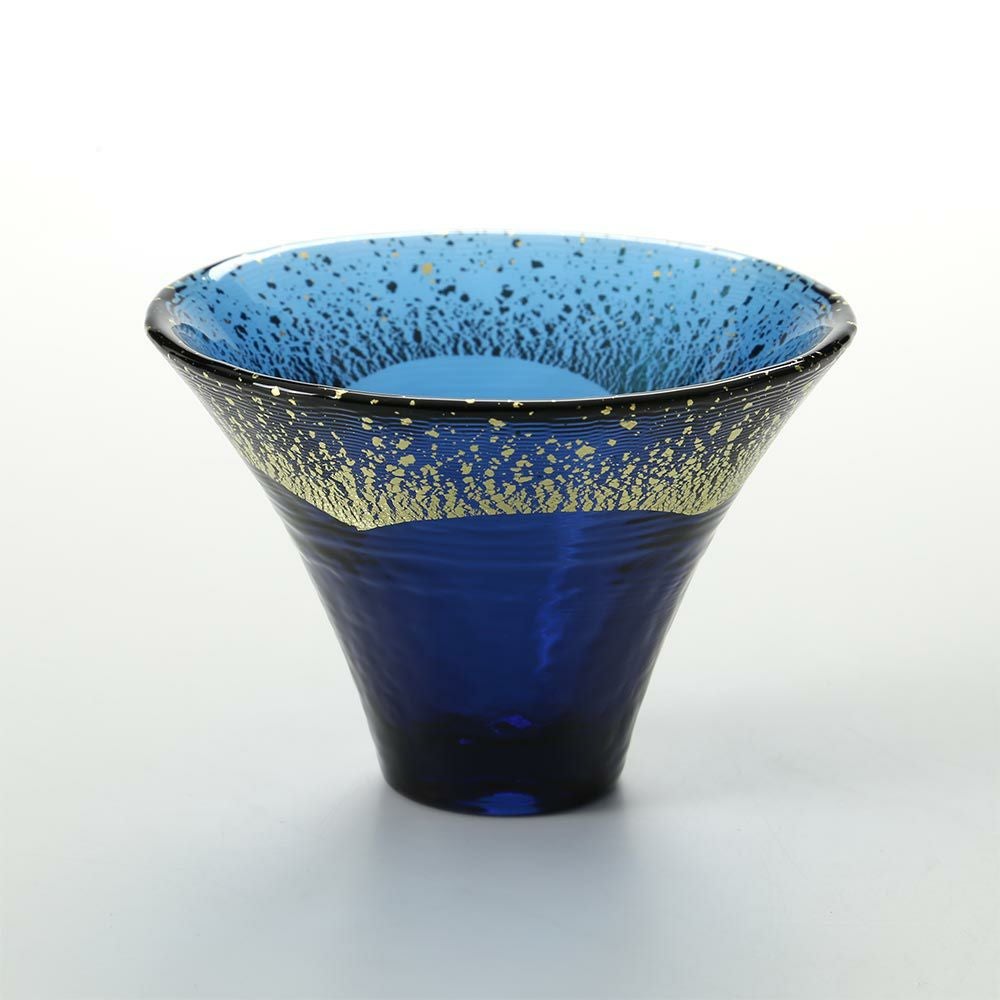 招福杯 富士山 42085G-SHB 冷酒 65ml 金紺 【箱入り】 | ブランド洋食