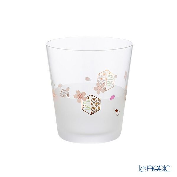 東洋佐々木ガラス 和ごころ ペアフリーグラス さくら／桜柄 285ml G102-T289 木箱入