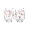 東洋佐々木ガラス 花文 hanafumi ペアタンブラー さくら／桜柄 360ml G099-T302