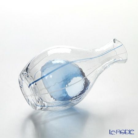 和がらす 61507 冷酒カラフェ 300ml ブルー