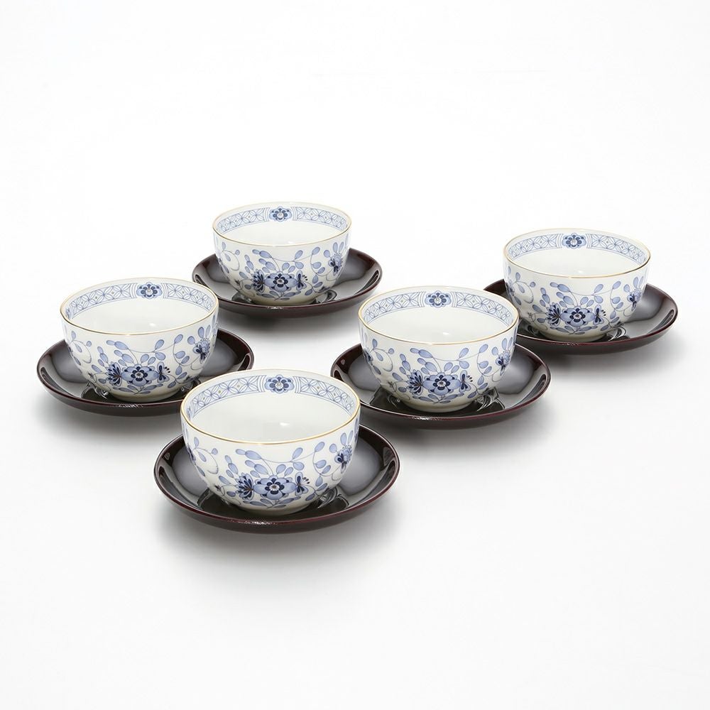 ナルミ ミラノ 汲み出し揃（茶托付） 5人用 9682-23029 | ブランド洋食