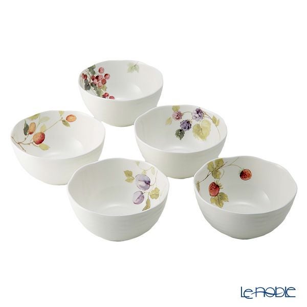 ナルミ ルーシーガーデン プチボウル 11cm 5点セット アソート5柄 96010-21902P