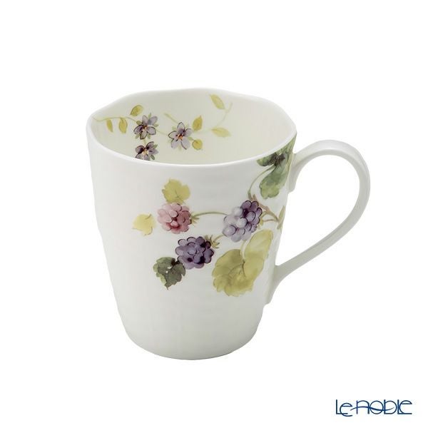 ナルミ ルーシーガーデン マグカップ 370ml ペア ストロベリー＆ブラックラズベリー 96011-21903P