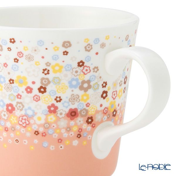 ナルミ ポーチュラカ マグカップ 340ml ピンク 52445-2923