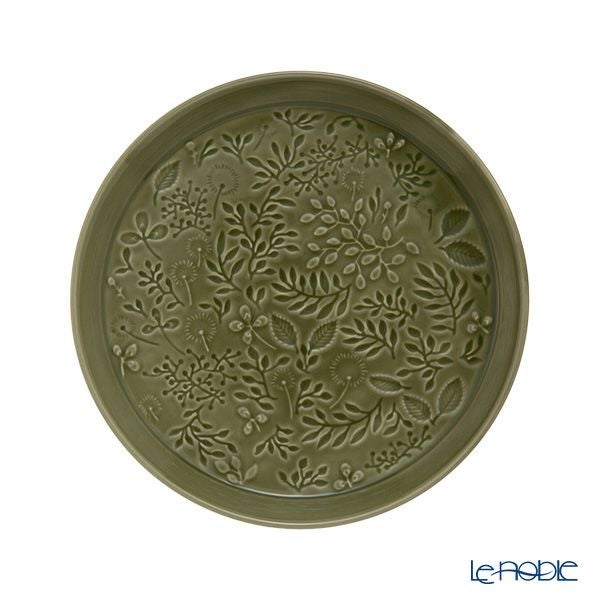 ナルミ アンナエミリア 真夏の牧草地（ミッドサマーメドー） プレート 19cm フォレストグリーン 41790-5949