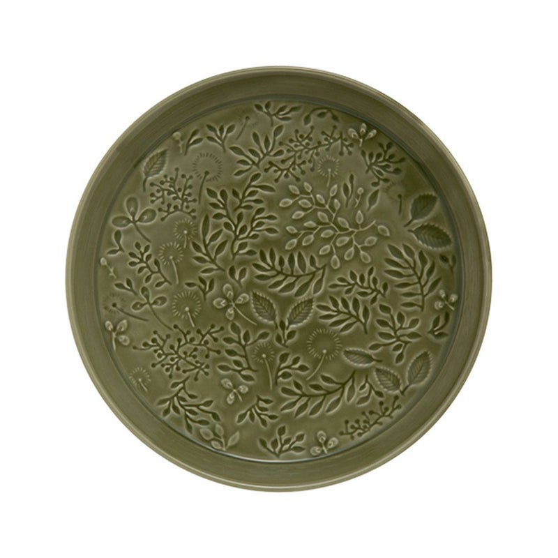 ナルミ アンナエミリア 真夏の牧草地（ミッドサマーメドー） プレート 19cm フォレストグリーン 41790-5949