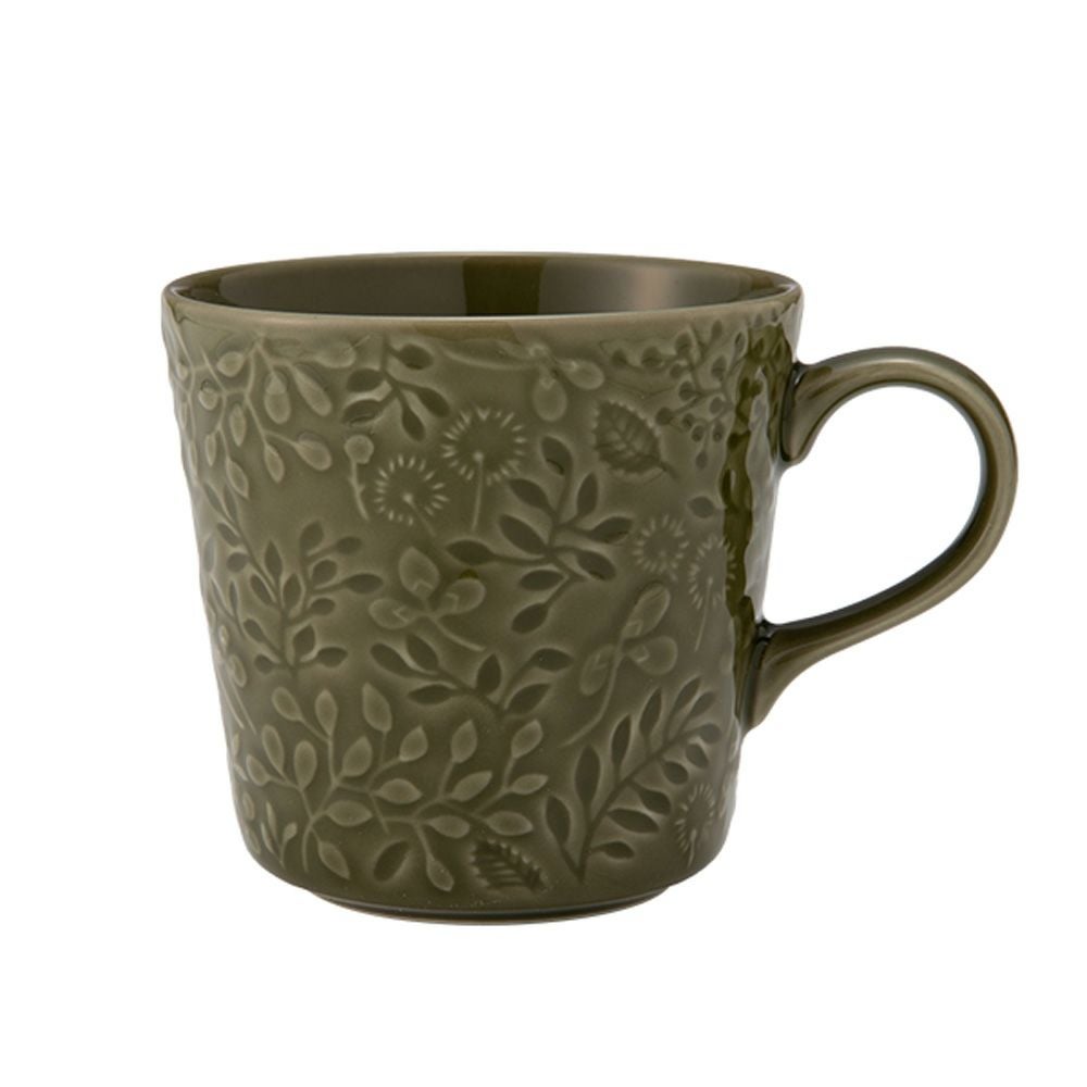 ナルミ アンナエミリア 真夏の牧草地（ミッドサマーメドー） マグカップ 350ml フォレストグリーン 41790-6397