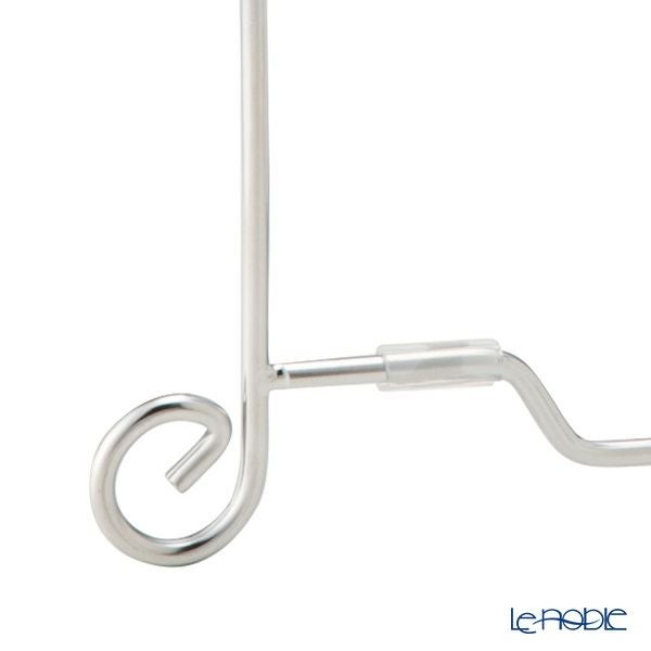 サクライ ワンタッチプレートスタンド 2段 22013011 プレート直径19-24cm 用 折りたたみ式