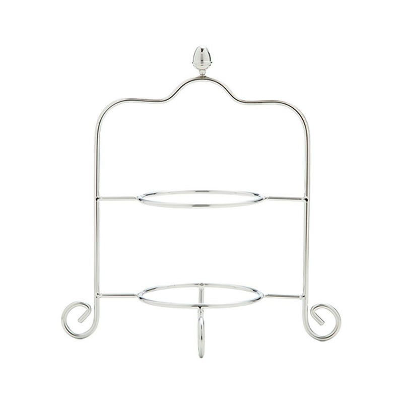 サクライ アミューズスタンド 2段 プレート無 22012002 14cmプレート用 21.5×15.5×高さ23cm