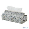 リバティプリント（LIBERTY PRINT）を使用したティッシュカバー ロデン ブルー 22.5×11.5×H5cm用 日本製