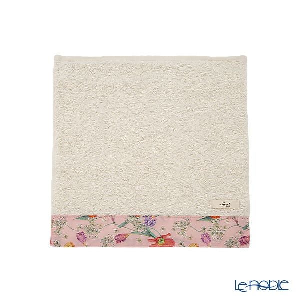 リバティプリントを使用した ソフトハンドタオル ＆ ティッシュポーチ ギフトセット A スプリング・ブルームス ピンク 23SS