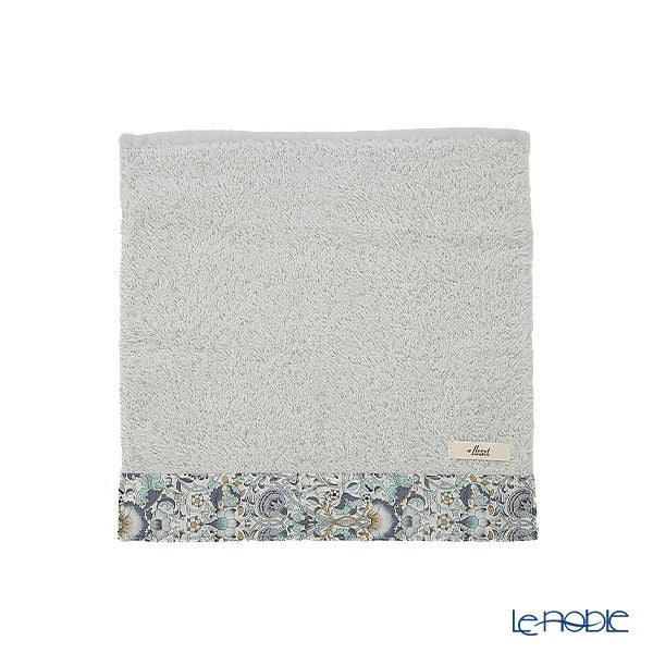 リバティプリントを使用した ソフトハンドタオル ＆ ティッシュポーチ ギフトセット C ロデン ブルー 23SS