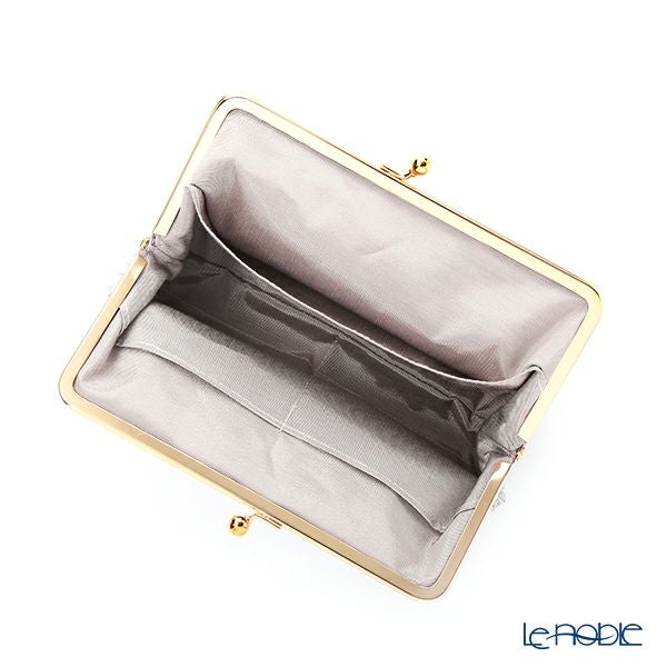 リバティプリント（LIBERTY PRINT）を使用したがま口ポーチ ジョセフィン ブルー 20×6×13cm 日本製