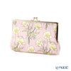 リバティプリント（LIBERTY PRINT）を使用したがま口ポーチ ポワレ ピンク 20×6×13cm 日本製