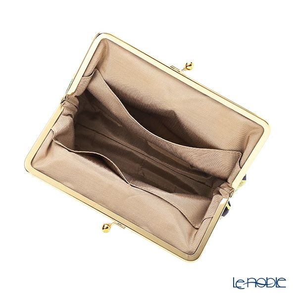 リバティプリント（LIBERTY PRINT）を使用したがま口ポーチ ポワレ ピンク 20×6×13cm 日本製