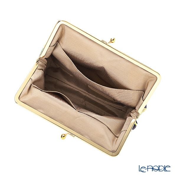 リバティプリント（LIBERTY PRINT）を使用したがま口ポーチ スウィムダンクレア ピンク 20×6×13cm 日本製