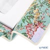 リバティプリント（LIBERTY PRINT）を使用したティッシュカバー セリーヌ ターコイズ 22.5×11.5×H5cm用 日本製