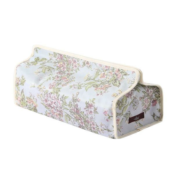 リバティプリント（LIBERTY PRINT）を使用したティッシュカバー セリーヌ ブルー 22.5×11.5×H5cm用 日本製
