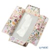 リバティプリント（LIBERTY PRINT）を使用したティッシュカバー リネンガーデン ベージュ 22.5×11.5×H5cm用 日本製