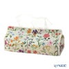 リバティプリント（LIBERTY PRINT）を使用したティッシュカバー リネンガーデン グリーン 22.5×11.5×H5cm用 日本製