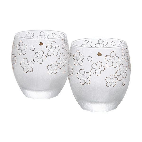 石塚硝子 プレミアムニッポンテイスト 桜 オールド ペア 345ml S-6062