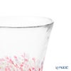 津軽びいどろ にほんの色 舞う桜と春の空 グラスペア （ふうけい）260ml FS-62505