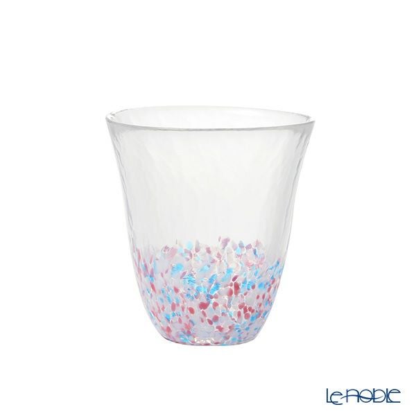 津軽びいどろ さくらさくら 菜の花と青い空 SAKURAグラスペア 320ml FS-62509