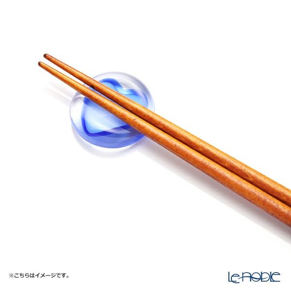 津軽びいどろ 箸置き 5個セット ハート5色 FS-62587