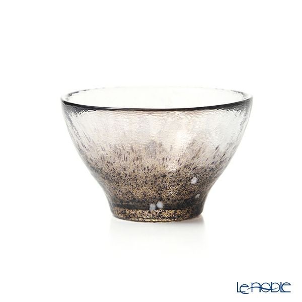 津軽びいどろ あおもりの肴 盃（酒器）セット FS-71593 4点揃え（真鯛・鮪・鯖・鮃）