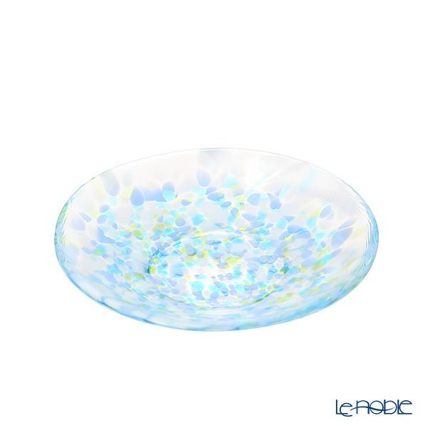 津軽びいどろ 色色豆皿 水鞠 100mm F-79767 小皿