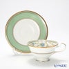 ノリタケ ヨシノ 9983J／Y59587 ティー・コーヒー兼用 碗皿 グリーン