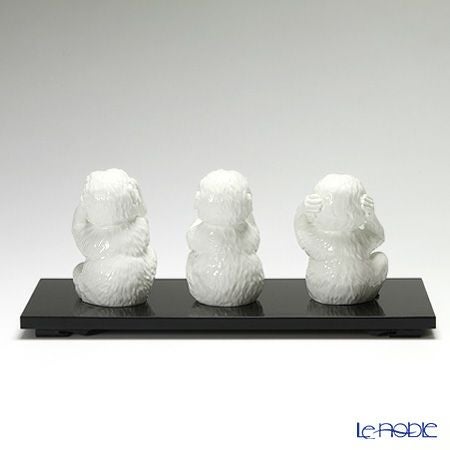 ノリタケ スタジオコレクション 置物 三猿 H14cm K228／AC247