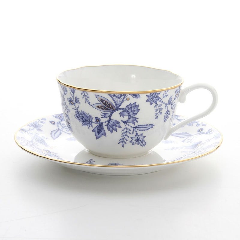 ノリタケ ブルーソレンティーノ 4562L／T59387A ティー・コーヒー碗皿