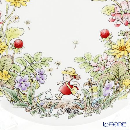 ノリタケ となりのトトロ 4660-3J／T50116A 23cmプレート へびいちご