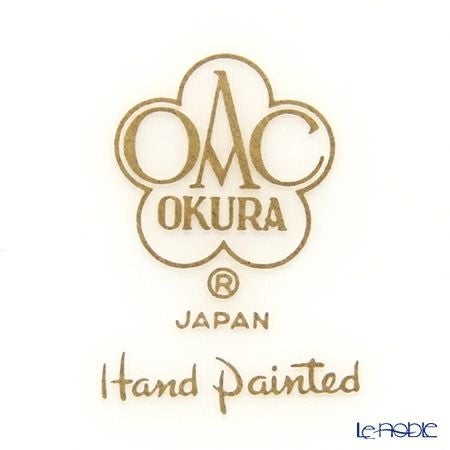 大倉陶園 「新日本の雅」より 茶花シリーズ 白椿 碗皿（カップ＆ソーサー） 108C／E152