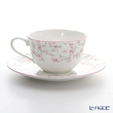 ノリタケ キューティーローズ 9940L／T59387A ティー・コーヒー碗皿