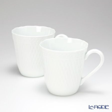 ノリタケ シェール ブラン 1655L／P94855 マグカップ ペアセット（小）