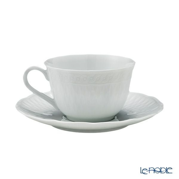 ノリタケ シェール ブラン ティー・コーヒー碗皿 1655L／T94887