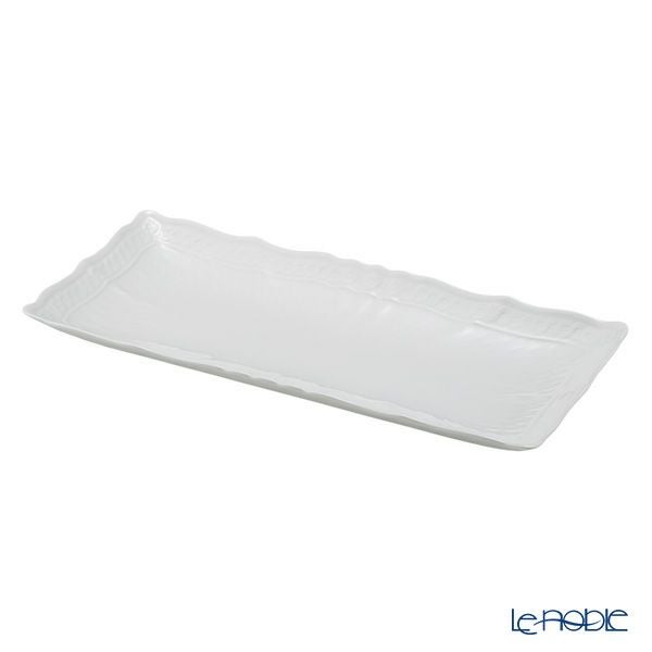 ノリタケ シェール ブラン 長角皿 27cm 1655L／T94800