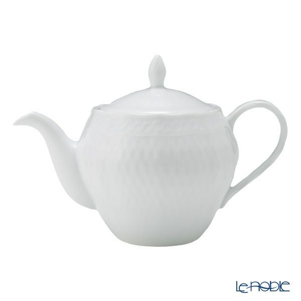 ノリタケ シェール ブラン 1655L／T94823 ティーポット（小）（茶こし付）